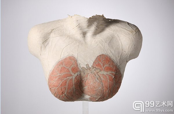 彭薇，麻、纸、绘画装置