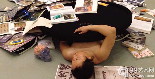 厉槟源作品 谁的梦 图片提供：今日美术馆