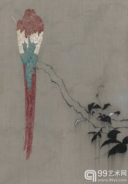 谭军 《别处.3》 2014  布面拼贴  70×100cm