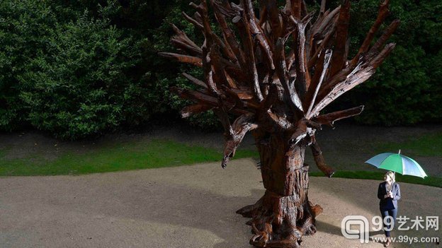 约克郡雕塑公园（Yorkshire Sculpture Park）中的雕塑作品