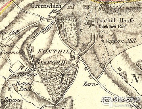 Fonthill Gifford Map
