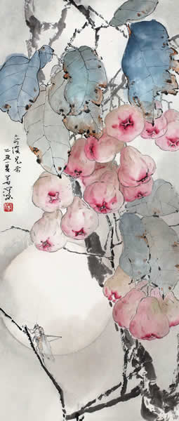 83 杨善深(1913-2004) 果园天趣