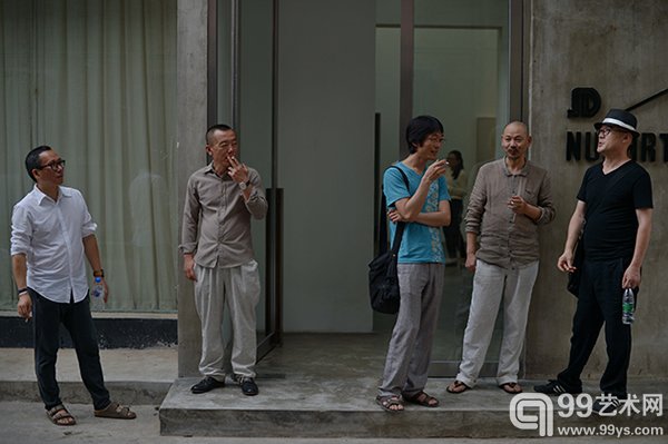 左一：计洲，左二：郭工，右二：邵译农