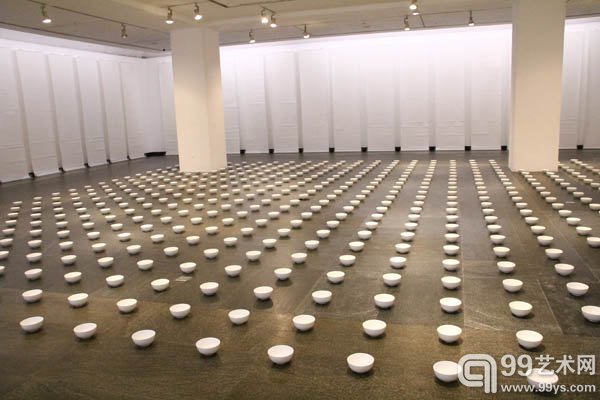 活动现场展出作品