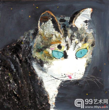 吴冠中作品《眼》