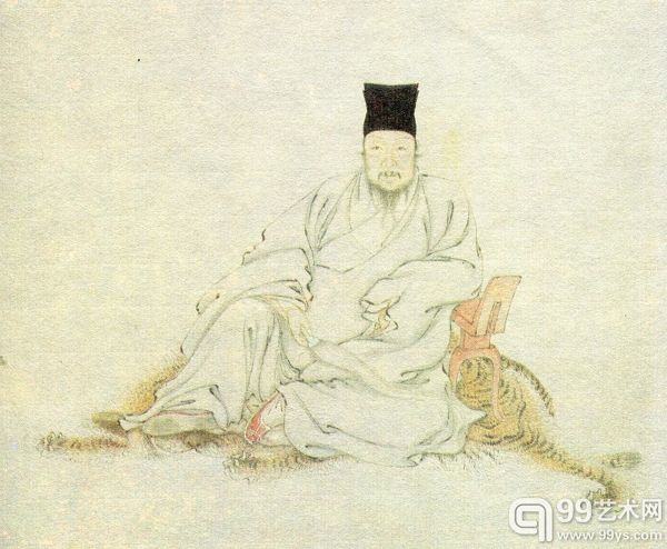 松江《邦彦画像》中的陈子龙