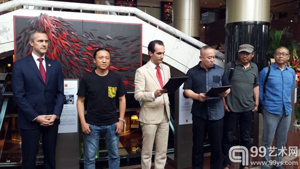 北水的悖论艺术展于北京王府半岛酒店开幕