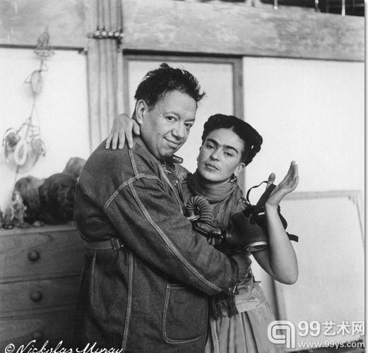 3. Frida Kahlo & Diego Rivera：芙烈达.卡洛&狄亚哥.里维拉