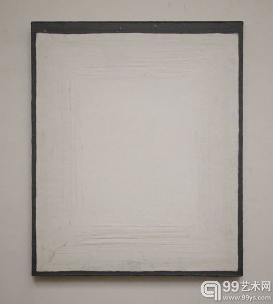 王光乐 一升立邦漆 60x50cm 布上立邦漆 2004