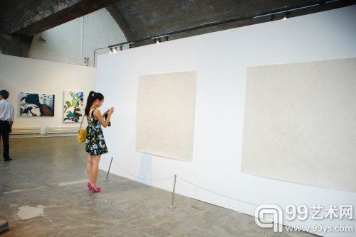 “新视界—多媒介艺术融合集群展”开幕现场