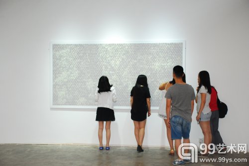 “新视界—多媒介艺术融合集群展”开幕现场