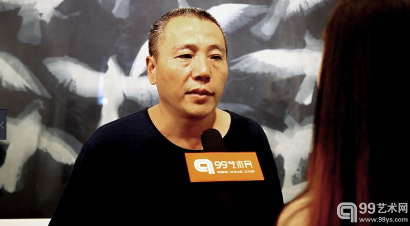 艺术家薛松接受99艺术网采访