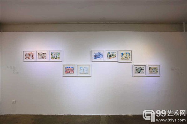 现场展出作品