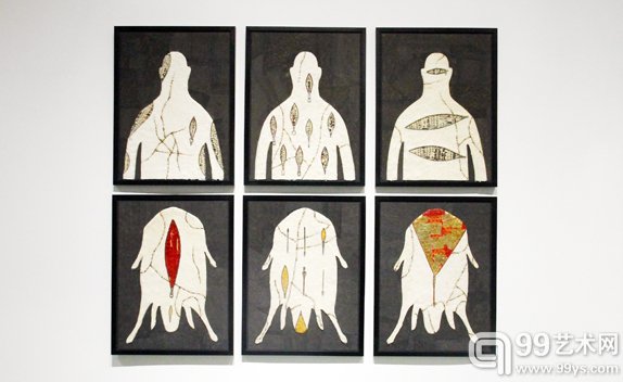 现场展出作品