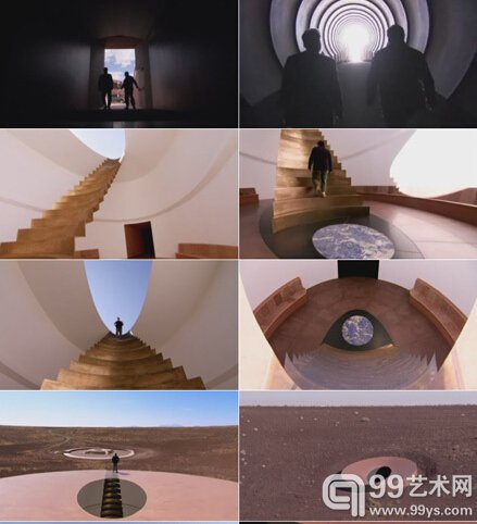 《罗丹火山口》（Roden Crater）内部