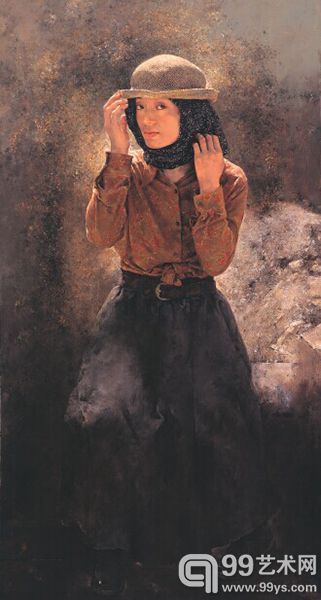郭润文 《物语》 150cm×75cm 2007 年