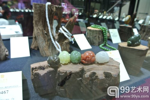 北京尚品润博2014第三届《尚品美玉》预展现场