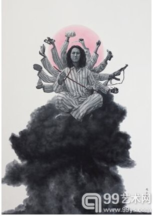 5.香港: 德萨画廊“夏季群展” , 持续9月13日. 图为Zhao Jinhe作品“Mess” (2014). 