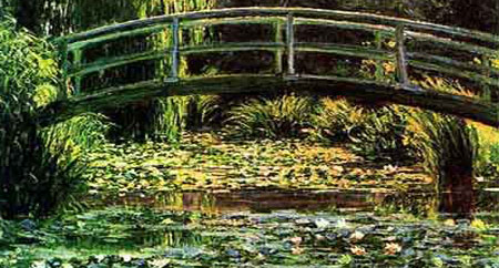 莫奈的《睡莲池》(Le Bassin aux Nymphease)