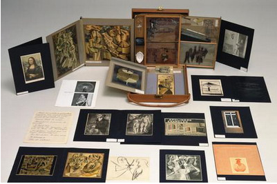 马塞尔·杜尚(Marcel Duchamp) 旅行箱里的盒子 Box in a Valise 1935-41年