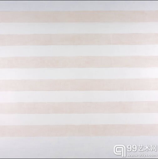 艾格尼丝·马丁(Agnes Martin)作品《Happy Holiday 》（1999）