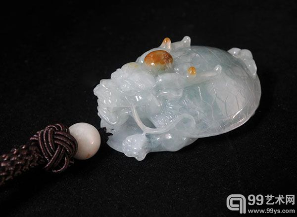 翡翠龙龟挂件