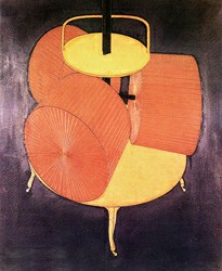 《Chocolate Grinder》作者：马塞尔·杜尚1914年 油画