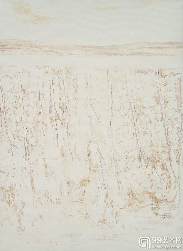 黄志琼作品 《倒影2013-2》2013油彩,丙烯150x110