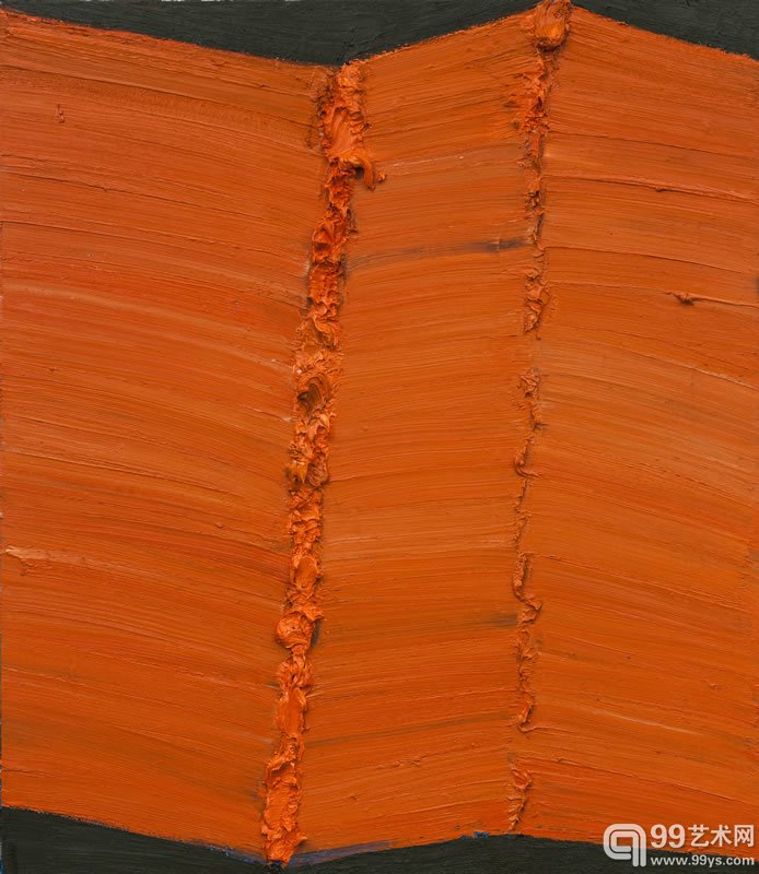 文倵 《屋顶》 230 x 200cm 布面油画 2014
