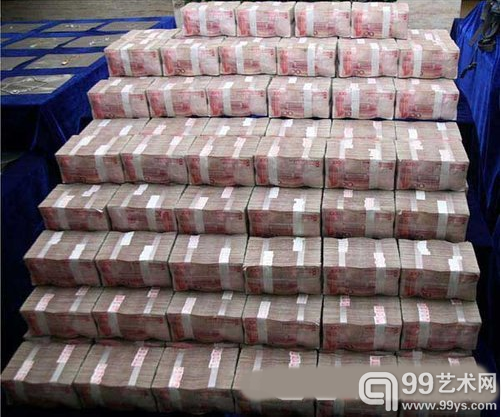 一直网传的原司法局长文强“挖鱼塘”2000万现金物证展示