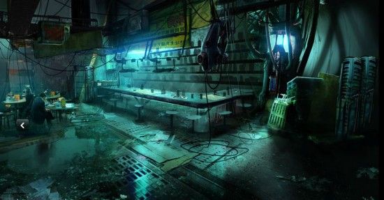 法艺术家绘2084年都市图挑战人类愿景 似末日大片