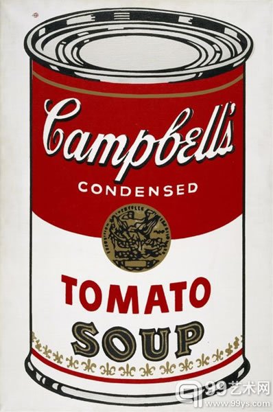 安迪·沃霍尔(Andy Warhol)作品《Campbell`s Soup Ca》(1964)
