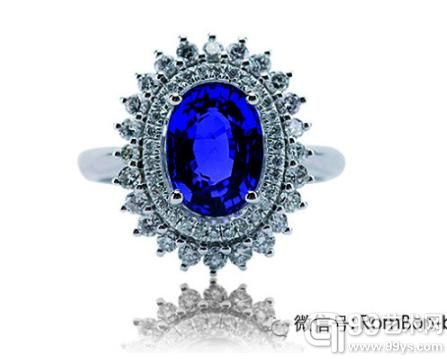 3.03克拉变色蓝宝石戒指 估价：RMB80，000-120，000