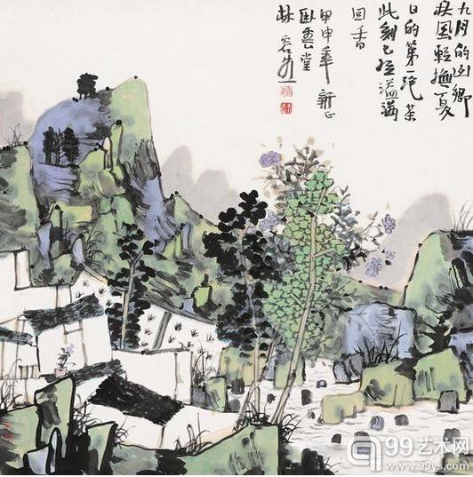 LOT6001 林容生 九月的山乡 RMB 69,000