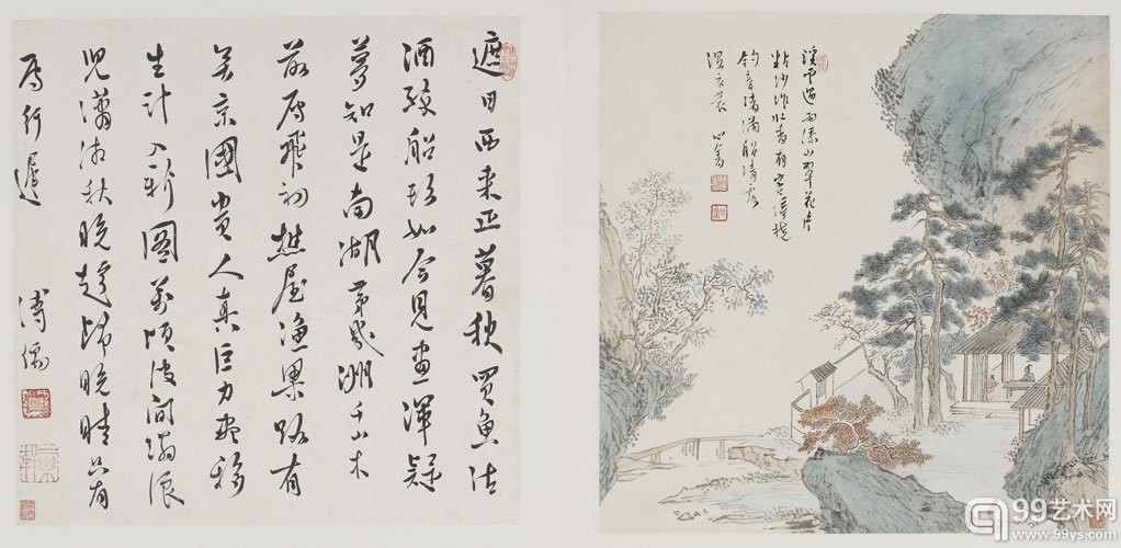 溥心畬书画