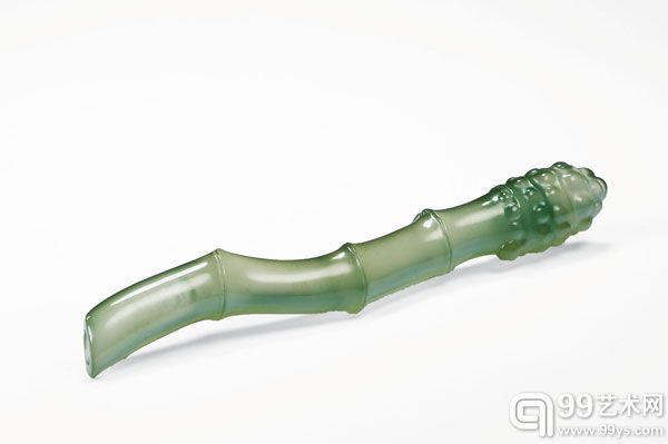 丹东绿虚竹文玩