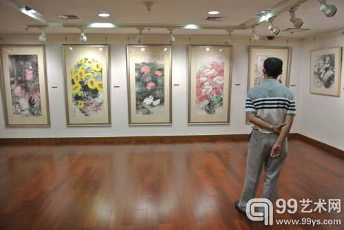 荣宝斋·柳学健画展开幕现场