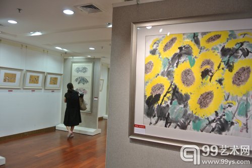 荣宝斋·柳学健画展开幕现场