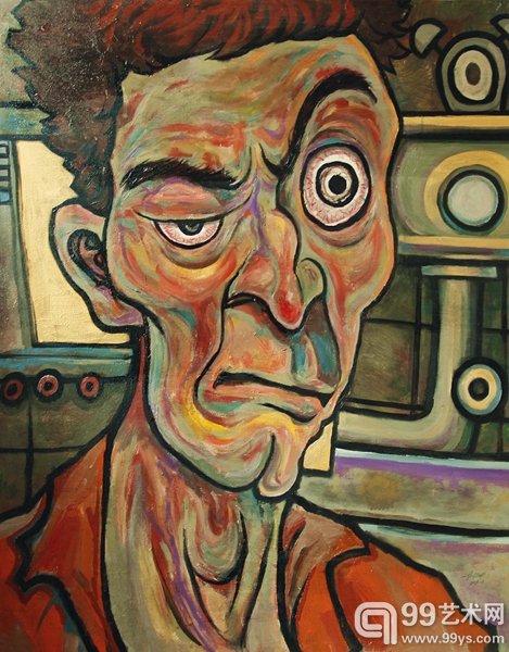 秦天翼，灵魂菜单·起源，130x100cm