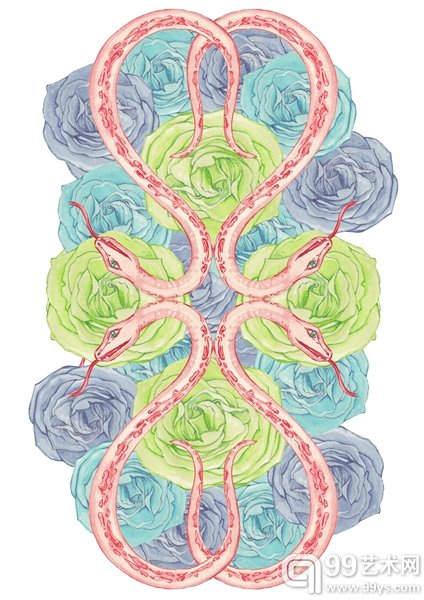 张蘭，love&death 2，21x29cm，电脑，2014
