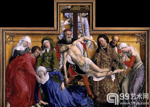 罗吉尔·凡·德·韦登(Roger van der Weyden)的《下十字架》(c.1435)