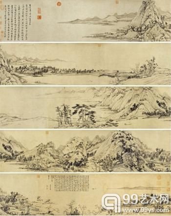 黄公望《富春山居图》