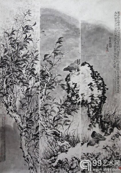 入围作品《乍来秋风》 李明