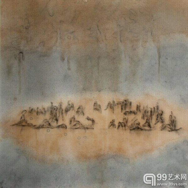 入围作品《地平线——混沌》 高放