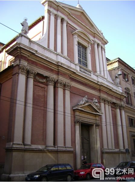 意大利摩德纳市北部圣温琴佐教堂(San Vincenzo church)