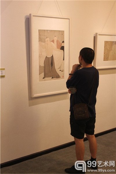 现场观众参观1
