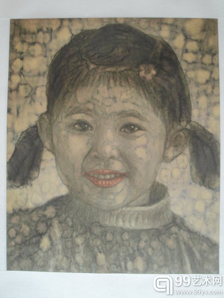 罗氏兄弟  众生像2 宣纸  80X70cm 2009