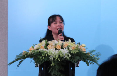 艺术广东创办人鲁晓昆女士发言