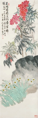 天竺水仙  陈半丁