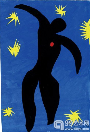 亨利•马蒂斯《Icarus》 图片来源：artnet